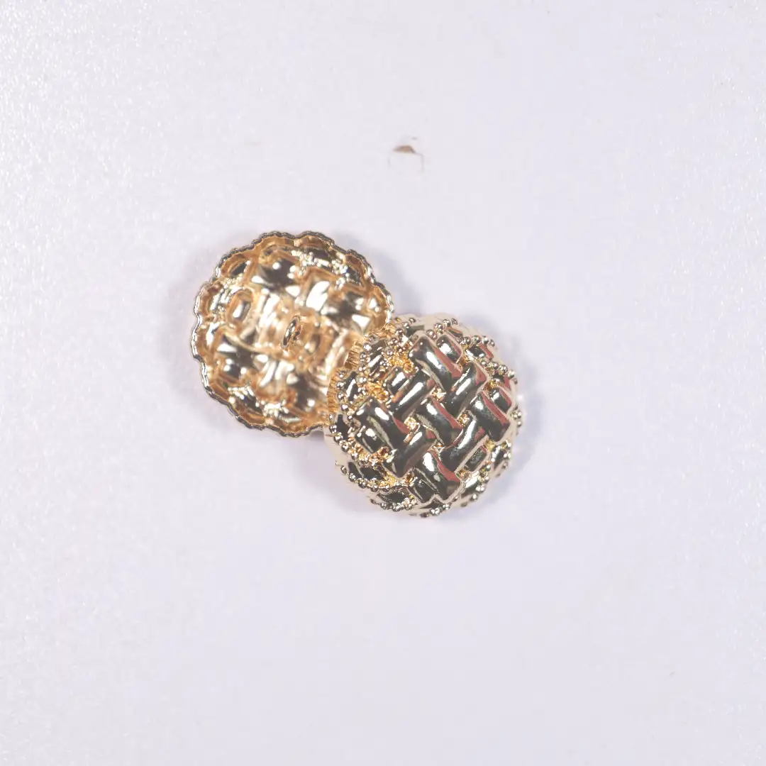 golden 1 holes Metal Button for Blouse buy garments accessories in bulk from China wholesaler at wholesale price free worldwide shipping Alibaba