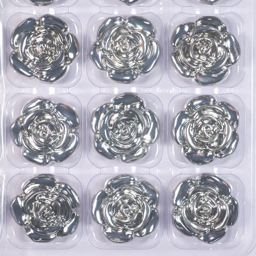 grey 1 holes Metal Button for Blouse buy garments accessories in bulk from China wholesaler at wholesale price free worldwide shipping Alibaba