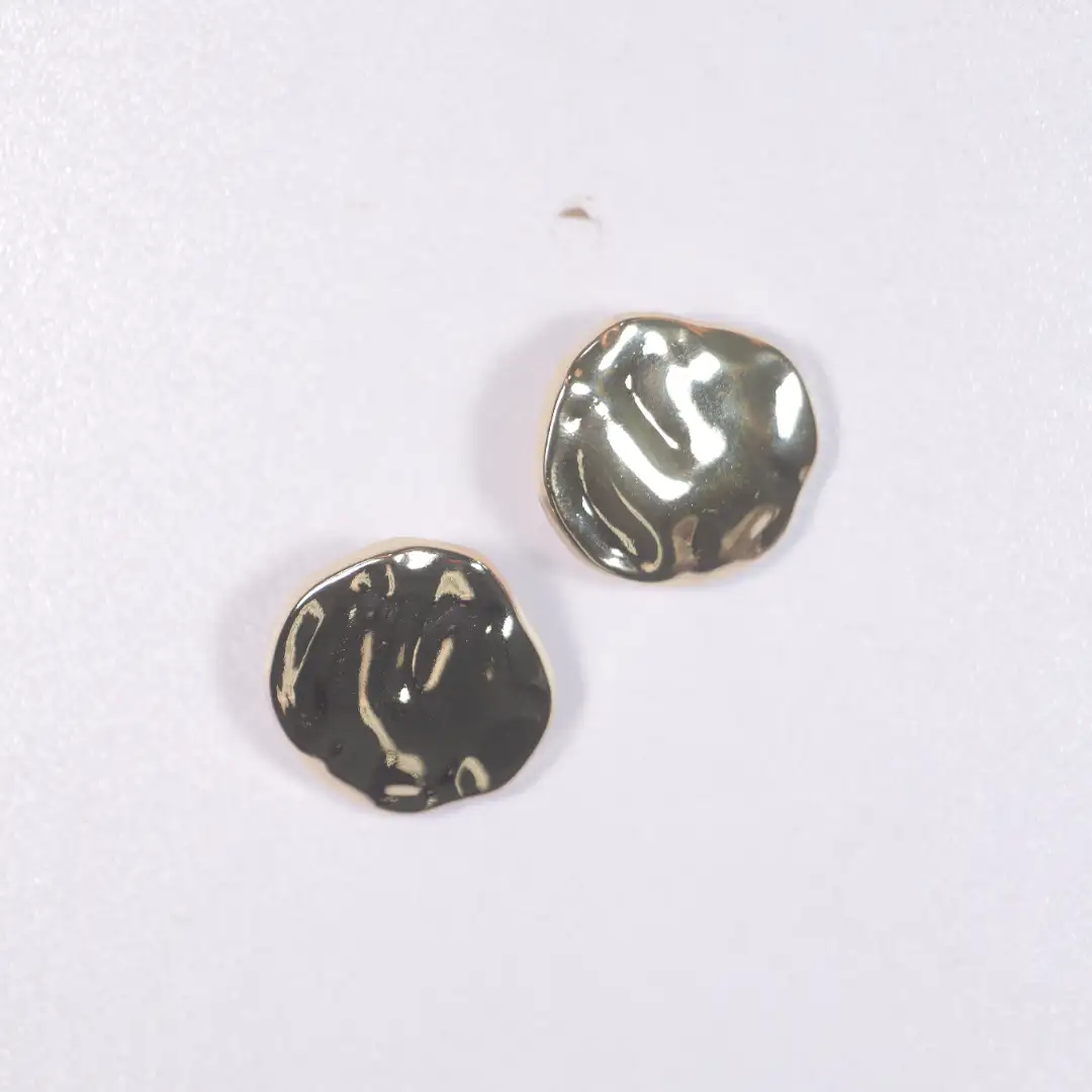 golden 1 holes Metal Button for Blouse buy garments accessories in bulk from China wholesaler at wholesale price free worldwide shipping Alibaba