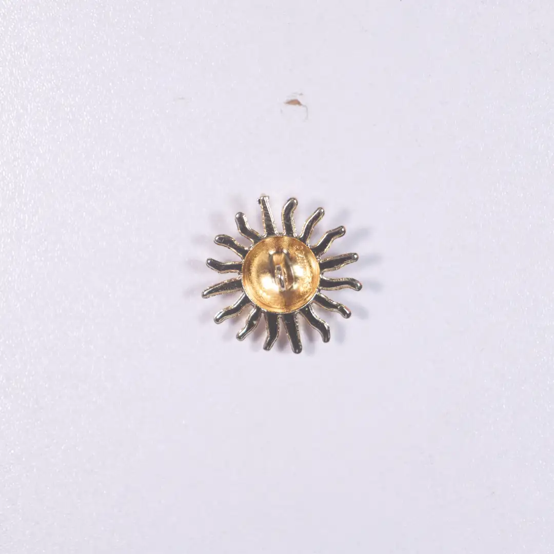 golden 1 holes Metal Button for Blouse buy garments accessories in bulk from China wholesaler at wholesale price free worldwide shipping Alibaba