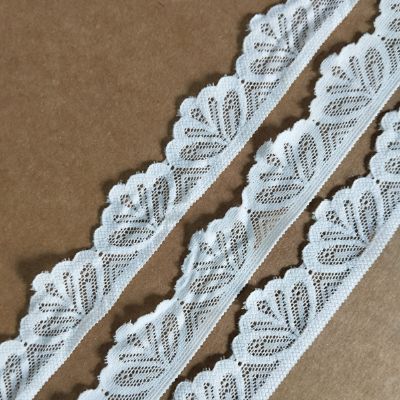 White - Crochet Lace - 2.5 cm - 264 GSM