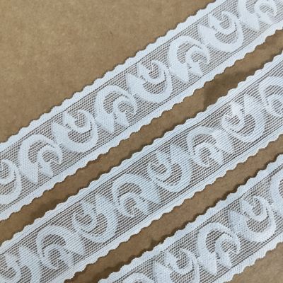 White - Crochet Lace - 3.1 cm - 240 GSM