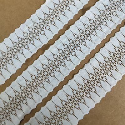 White - Crochet Lace - 5.1 cm - 154 GSM