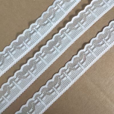 White - Crochet Lace - 2.5 cm - 250 GSM