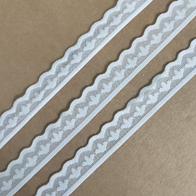 White - Crochet Lace - 1.5  - 200 GSM