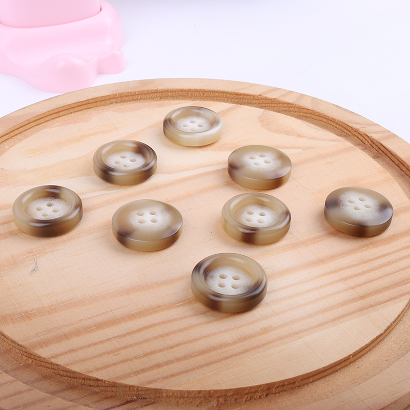 Brown 4 holes Resin Button for Denim Jackets,Jackets,Blazer,Trench Coat,Down Jacket,Overcoat,Outdoor Jackets buy garments accessories in bulk from China wholesaler at wholesale price free worldwide shipping Alibaba