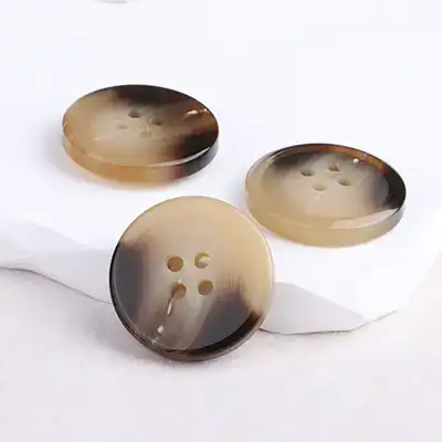 Brown 4 holes Resin Button for Overcoat buy garments accessories in bulk from China wholesaler at wholesale price free worldwide shipping Alibaba