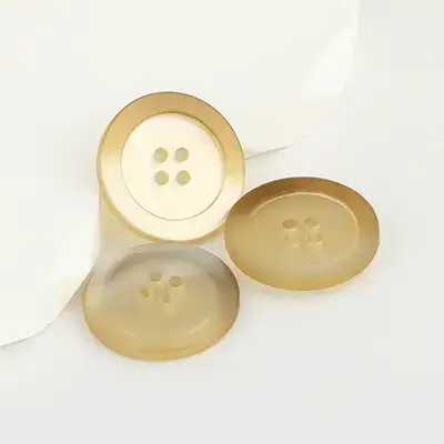 Cream 4 holes Resin Button for Overcoat buy garments accessories in bulk from China wholesaler at wholesale price free worldwide shipping Alibaba