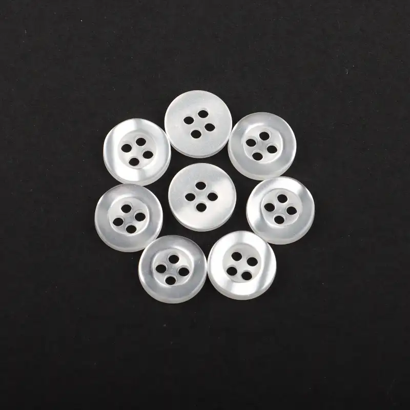 Transparent 2 holes Plastic Button for Overcoat buy garments accessories in bulk from China wholesaler at wholesale price free worldwide shipping Alibaba