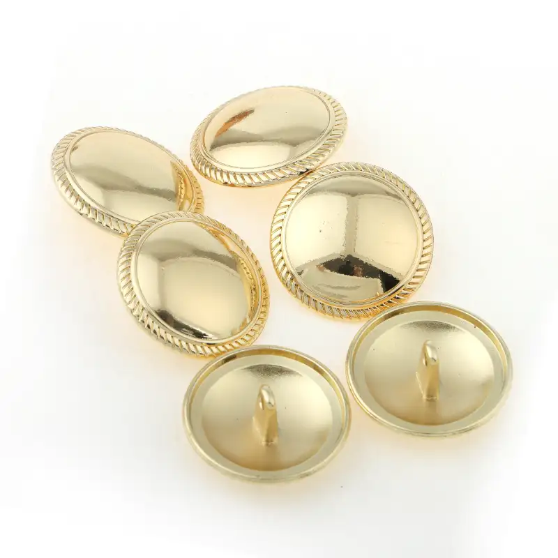 Gold 1 holes Metal Button for Overcoat buy garments accessories in bulk from China wholesaler at wholesale price free worldwide shipping Alibaba