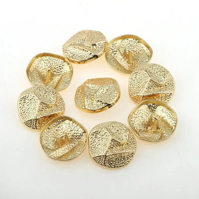 Gold 1 holes Metal Button for Overcoat buy garments accessories in bulk from China wholesaler at wholesale price free worldwide shipping Alibaba