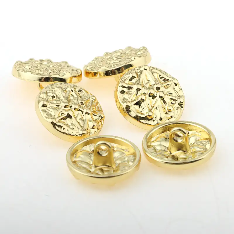 Gold 1 holes Metal Button for Overcoat buy garments accessories in bulk from China wholesaler at wholesale price free worldwide shipping Alibaba