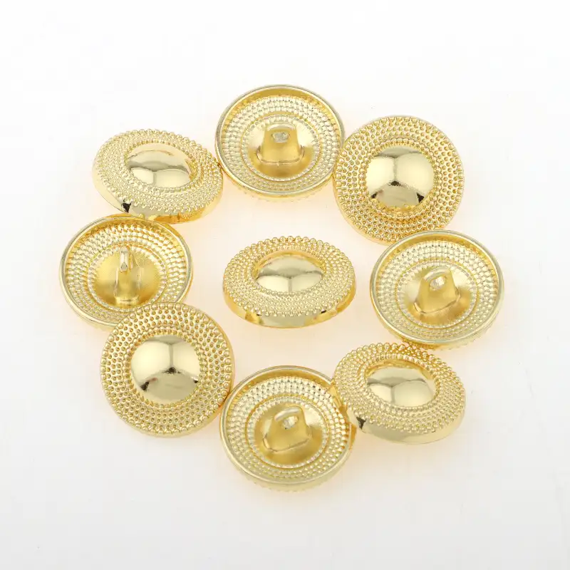 Gold 1 holes Metal Button for Overcoat buy garments accessories in bulk from China wholesaler at wholesale price free worldwide shipping Alibaba