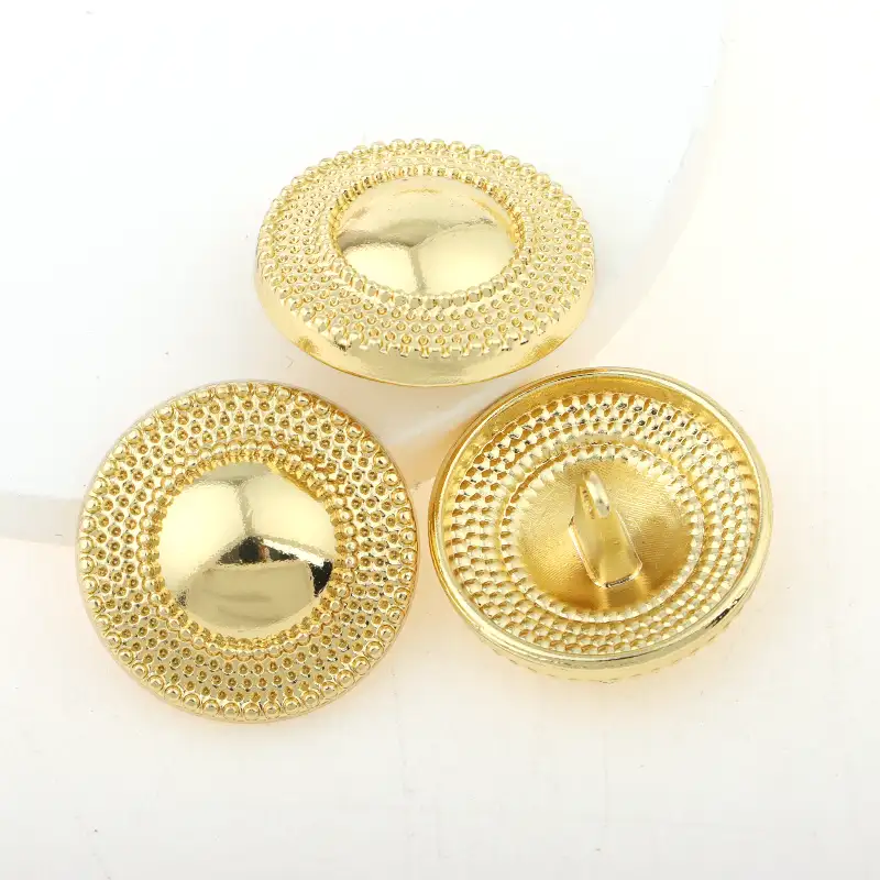 Gold 1 holes Metal Button for Overcoat buy garments accessories in bulk from China wholesaler at wholesale price free worldwide shipping Alibaba