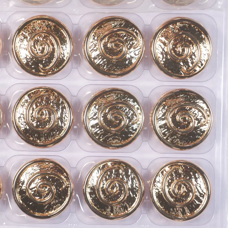 golden 1 holes Metal Button for Blouse buy garments accessories in bulk from China wholesaler at wholesale price free worldwide shipping Alibaba